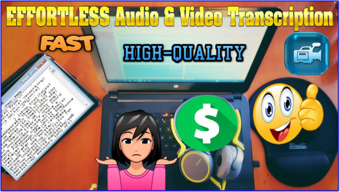 EFFORTLESS Audio & Video Transcription